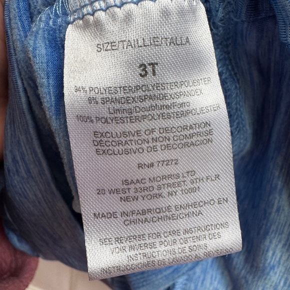 NWOT Disney Frozen 3T Girls Blue Elsa & Anna Hooded Sweatshirt - Picture 3 of 5